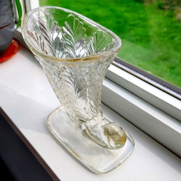 Horn of plenty hand blown glass - Picture 2 of 6